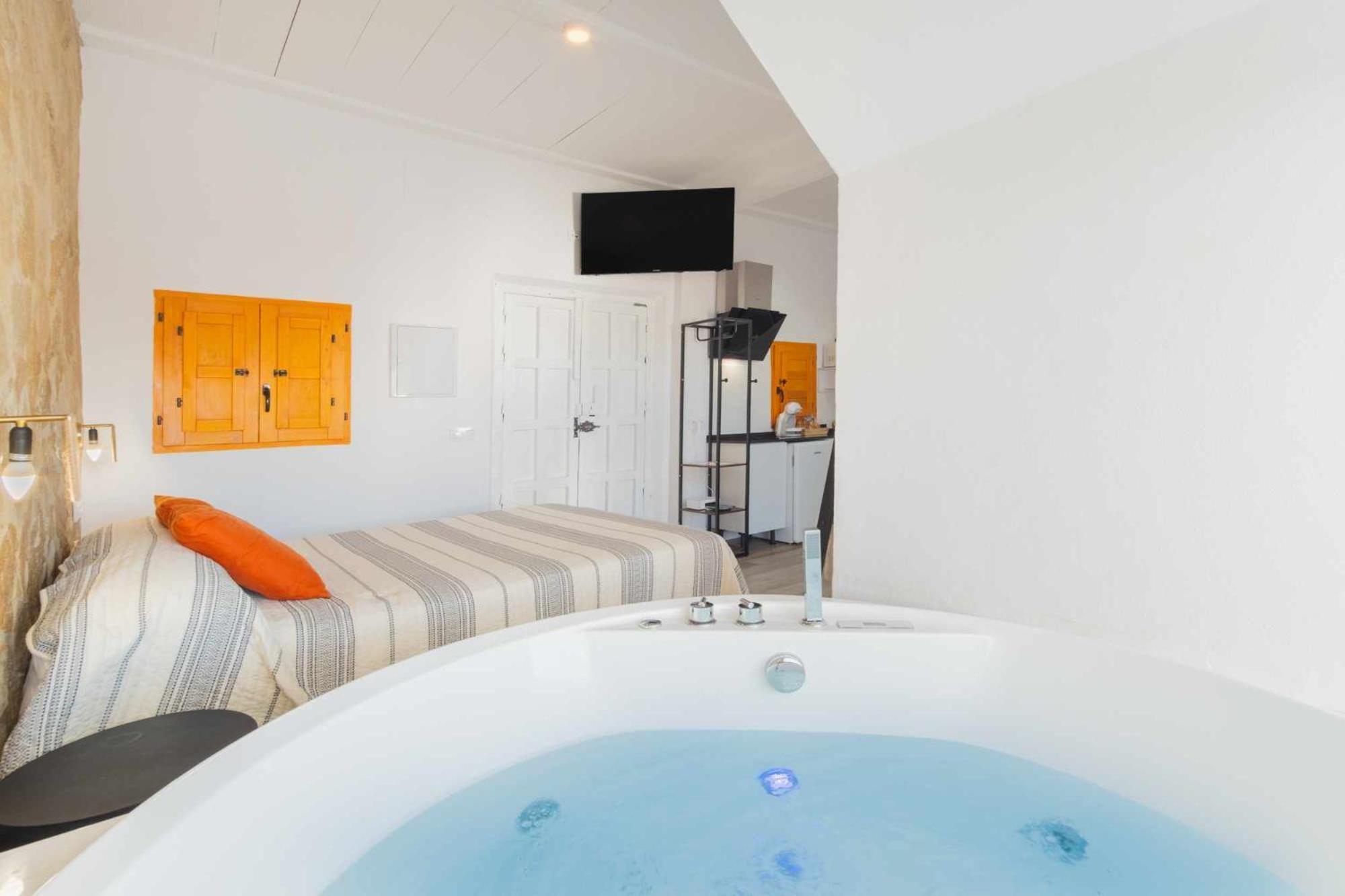 Jacuzzi Amanecer De Plata Decoracion Romantica Chiclana de la Frontera Exteriör bild